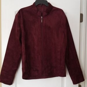 Emporio &Co reversible burgundy jacket